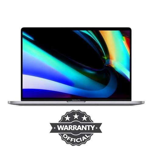 Apple Macbook Pro 2019 16-inch Retina Display with Touch Bar Core i9-2.3GHz 16GB Ram 1TB SSD Radeon Pro 4GB Graphics, Gray (MVVK2)
